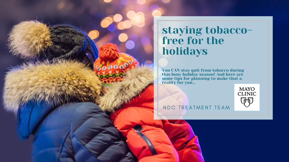 Staying Tobacco-Free During the Holidays